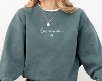 Doxie Mom Sweatshirt, Dachshund Sweatshirt, Doxie Mom Gift, Dachshund Lover Gift, Gift For Doxie Mom, Dachshund Gifts, Comfort Colors®