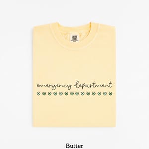 St Patricks Emergency Department Shirt, ER Nurse Shirt, ER Nurse Gift, St Patricks Gift For ER Nurse, Emergency Room, Comfort Colors® Butter