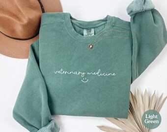 Veterinary Medicine Sweatshirt, Veterinarian Gift, Veterinarian Sweatshirt, Vet Tech Gift, Veterinary Assistant, Vet Shirt, Comfort Colors®