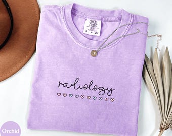 Radiology Shirt, Radiology Tech Shirt, Radiology Gifts, Cute Radiology T-Shirt, X-Ray Tech Gifts, RAD Tech Shirt, Comfort Colors®
