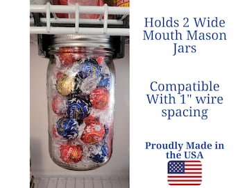 Pantry Mason Jar Holder Kitchen Organizer