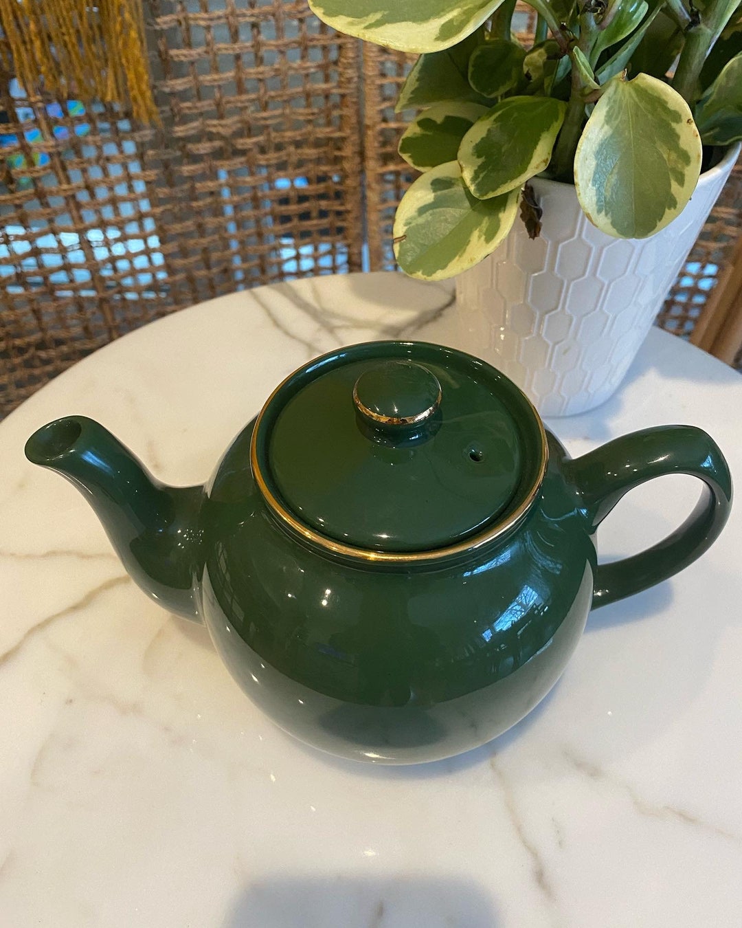 Vintage English Tea Kettle Etsy