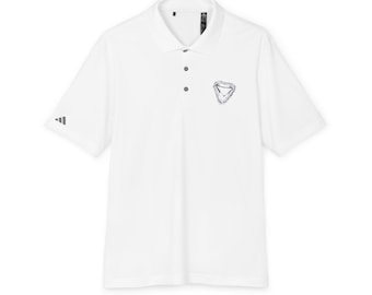 Adidas Performance Polo: Recycled Polyester, UPF 50+ Sun Protection