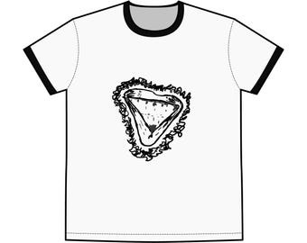 Triangle Graphic Ringer Tee, Vintage Inspired Men's Fashion