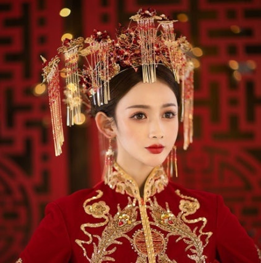 Tassel Rockhopper Bridal Tiararoyal Tiara Baroque Crown Etsy