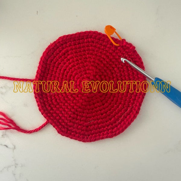 Infinite Flat Circle Crochet Pattern