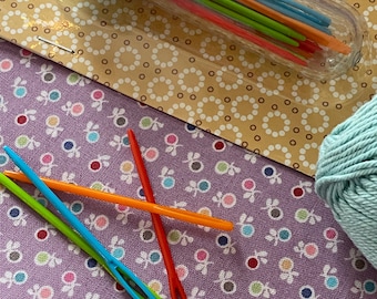 Multi Colored Plastic Yarn Needles, Lori Holt,  Blunt Ends and Big Eye, Great for Plastic Canvas, Knitting, Crochet, etc