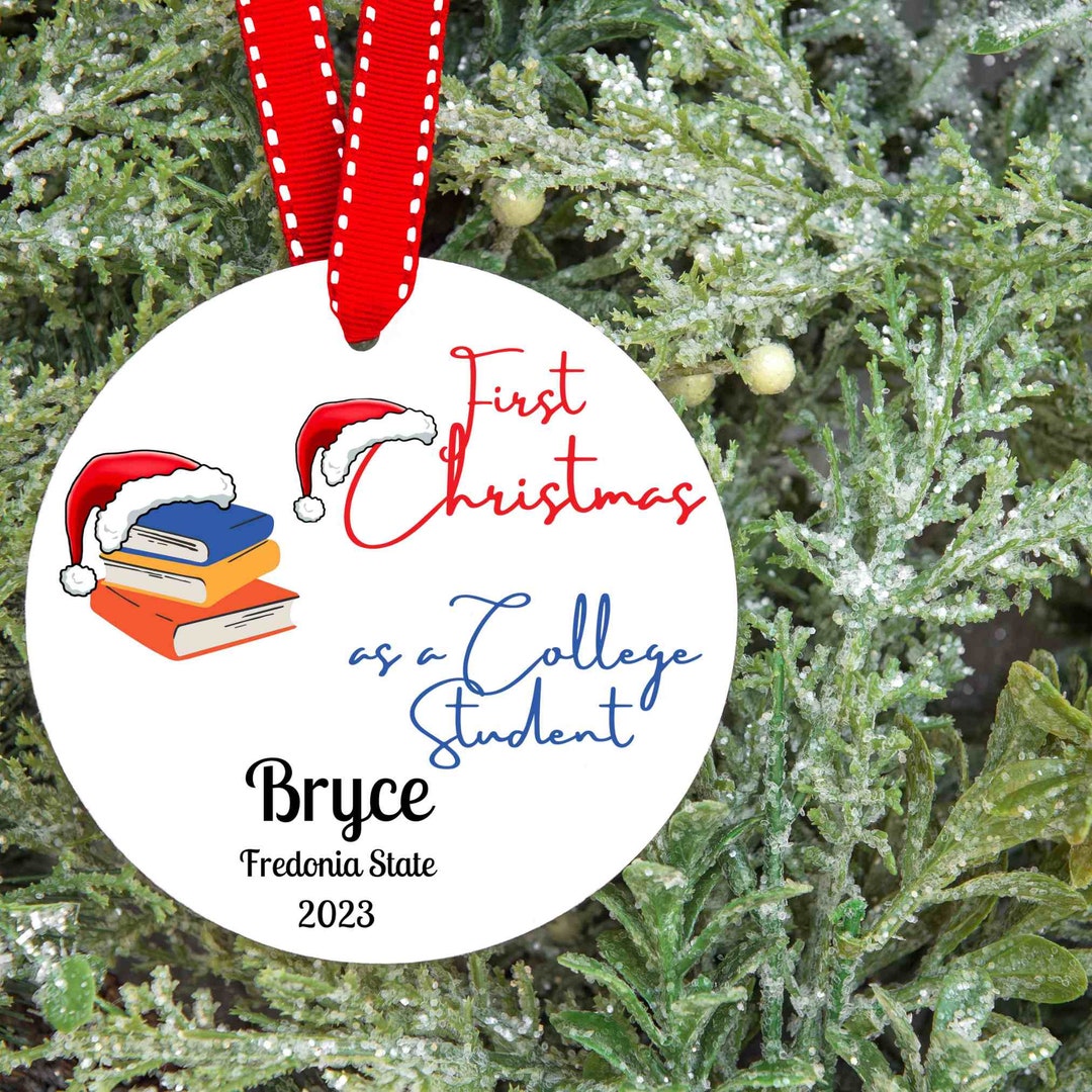 Personalized College Ornament 2023, Freshmen Ornament, Class of 2023
