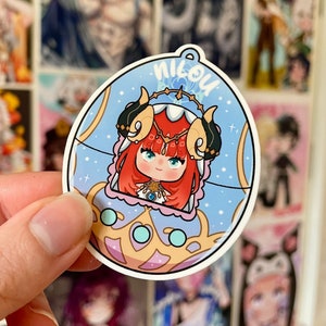 Nilou Genshin Tamagotchi sticker / Vinyl Sticker