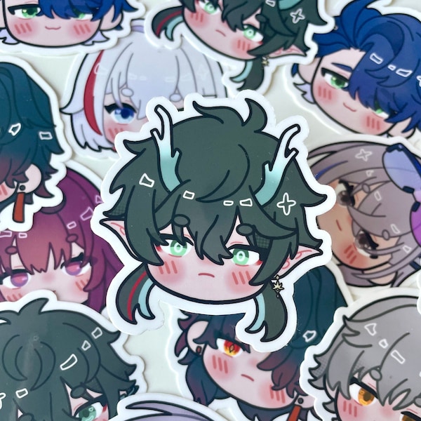 Honkai Star Rail stickers / Honkai /Kafka, Blade, Silver Wolf, Dan Heng, Imbibitor Lunae, Caelus