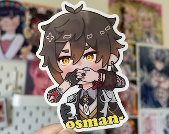 Zhongli "Osman-" Genshin sticker / Vinyl Sticker