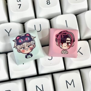 Alien Stage Anime Keycaps | Ivan, Till