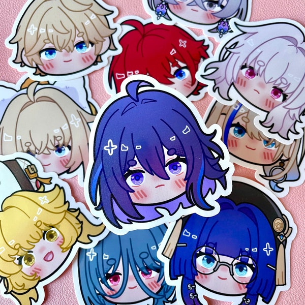 Jarilo VI Honkai Star Rail stickers / Honkai /Gepard, Seele, Serval, Lynx, Pela, Bronya, Natasha, Luka, Hook, Clara