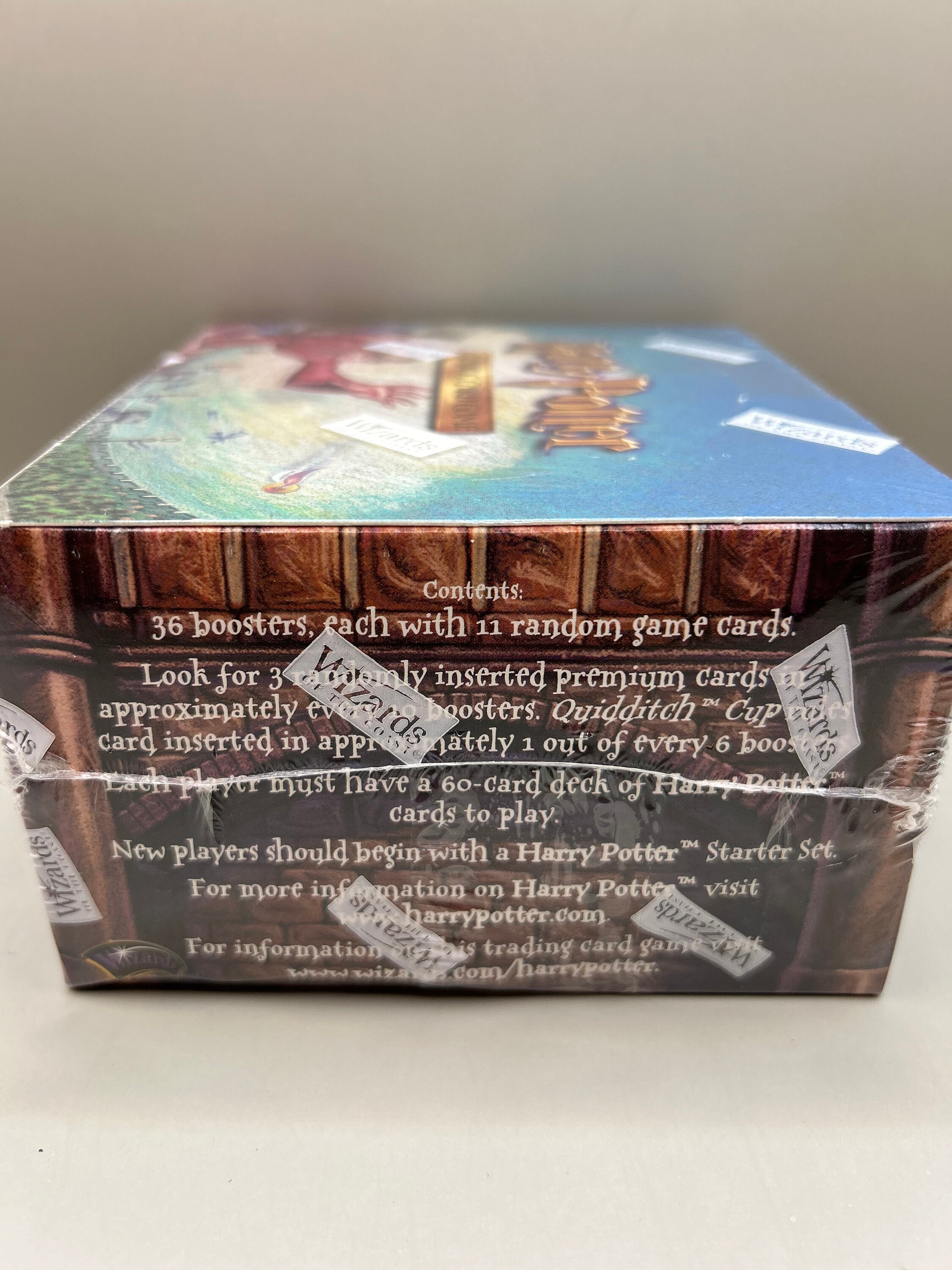 Harry Potter Trading Cards Quidditch Cup (1) Booster Pack From Sealed Box  TCG - Etsy