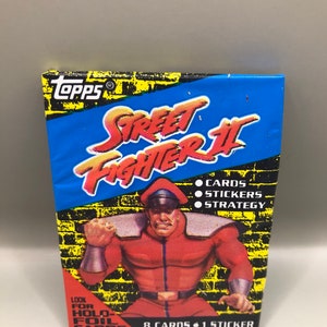 Vintage Street Fighter II Movie Trading Card Game Set - Etsy