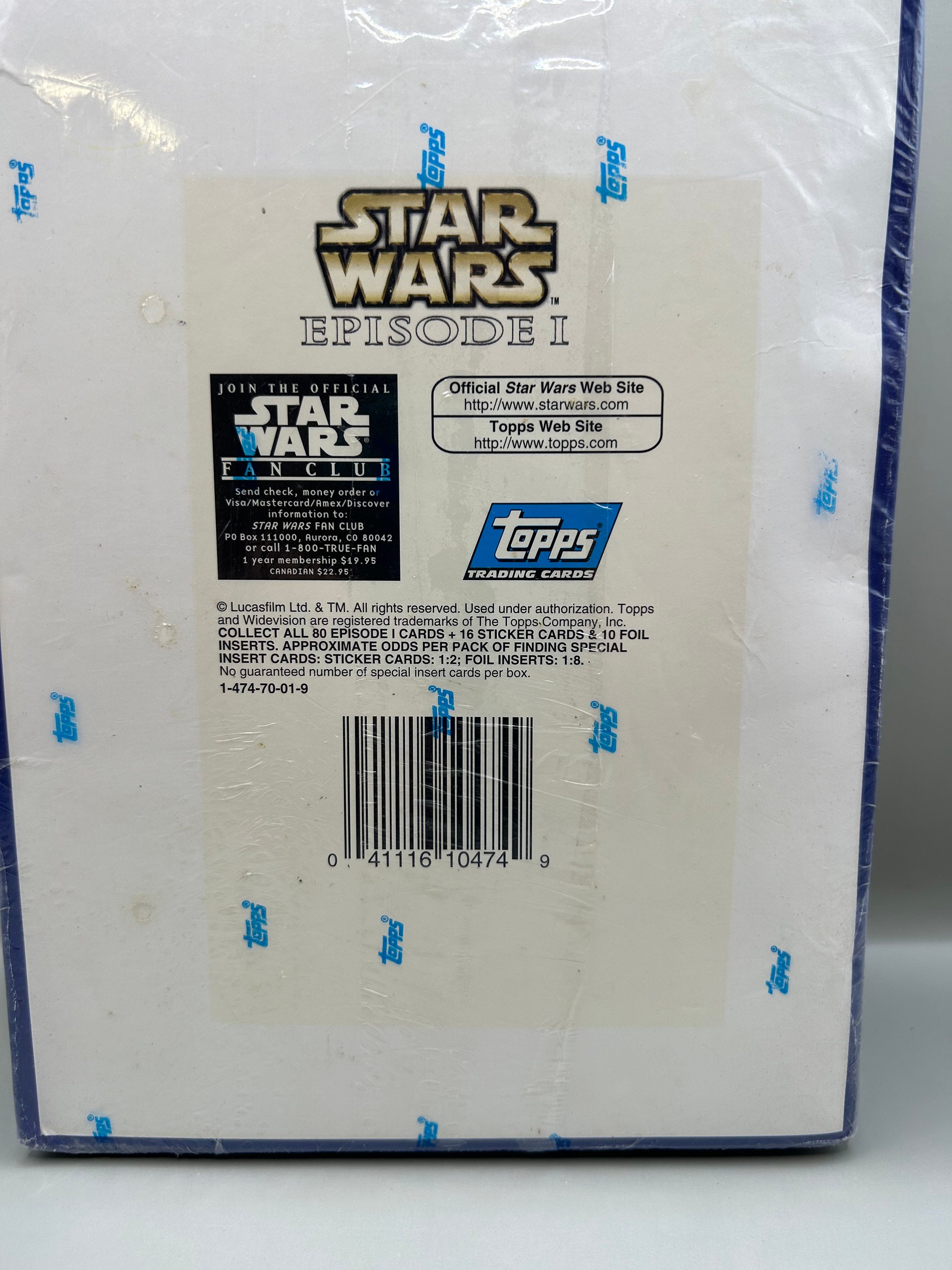 1999 Topps Star Wars Episode 1 Widevision Trading Cards (1) Sealed
