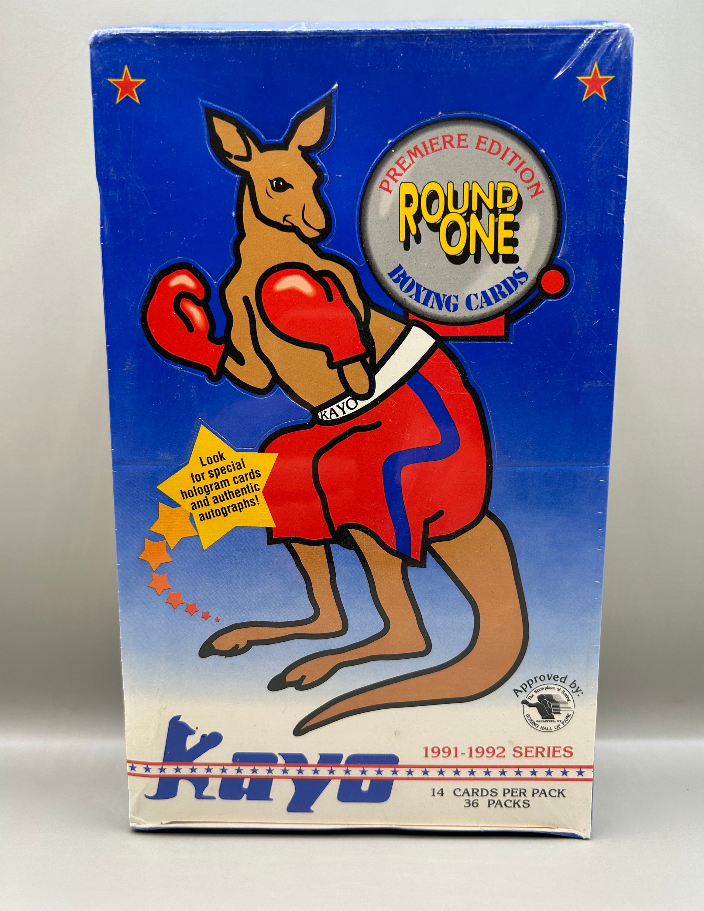 1991-1992 Kayo Boxing Trading Cards. (1) Unopened Pack From A Sealed ...