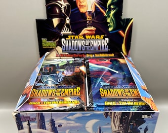 1996 Topps スターウォーズ シャドウズオブザエンパイア　6パック　② 1996 Topps Star Wars Shadows of the Empire Trading Cards (1