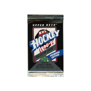 1990-91 Upper Deck Hockey Pack - Sealed Premiere Edition - 12 Cards