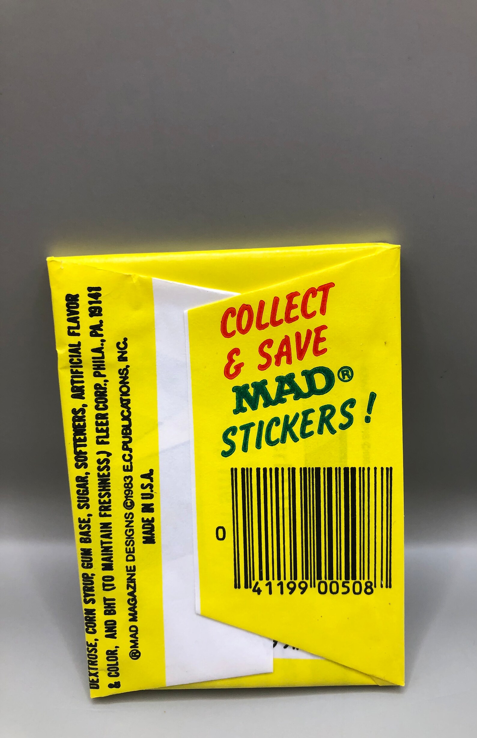 1983 Fleer Goes MAD Stickers: (1) Unopened Wax Pack - Etsy