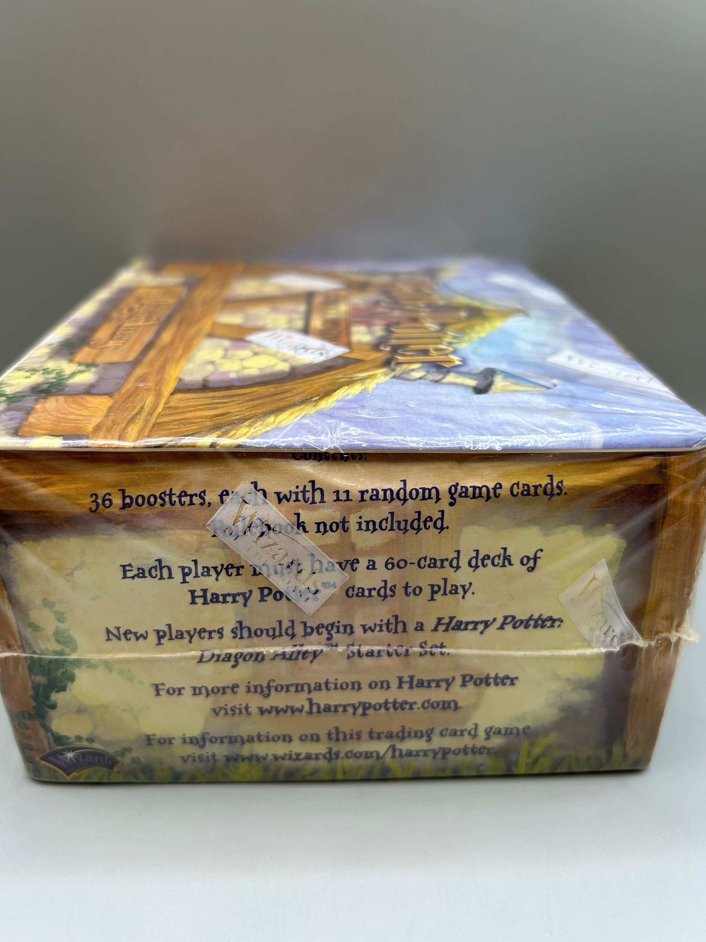 harry potter diagon alley booster box Harry Potter TCG WOTC Diagon Alley Sealed 36 Pack Booster Box —  TvMovieCards.com