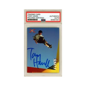 スケートボーダー Tony Hawk  トニーホーク 直筆サイン色紙と写真 Tony hawk autograph - Etsy 日本