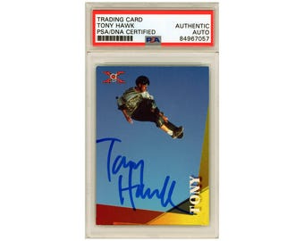 1994 Tony Hawk Autographed Trading Card - PSA/DNA Certified - Skateboarding Legend