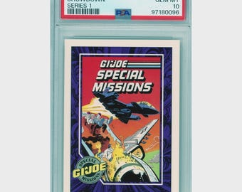 1991 G.I. Joe Showdown #87 PSA 10 GEM MINT | Impel Series 1 Trading Card