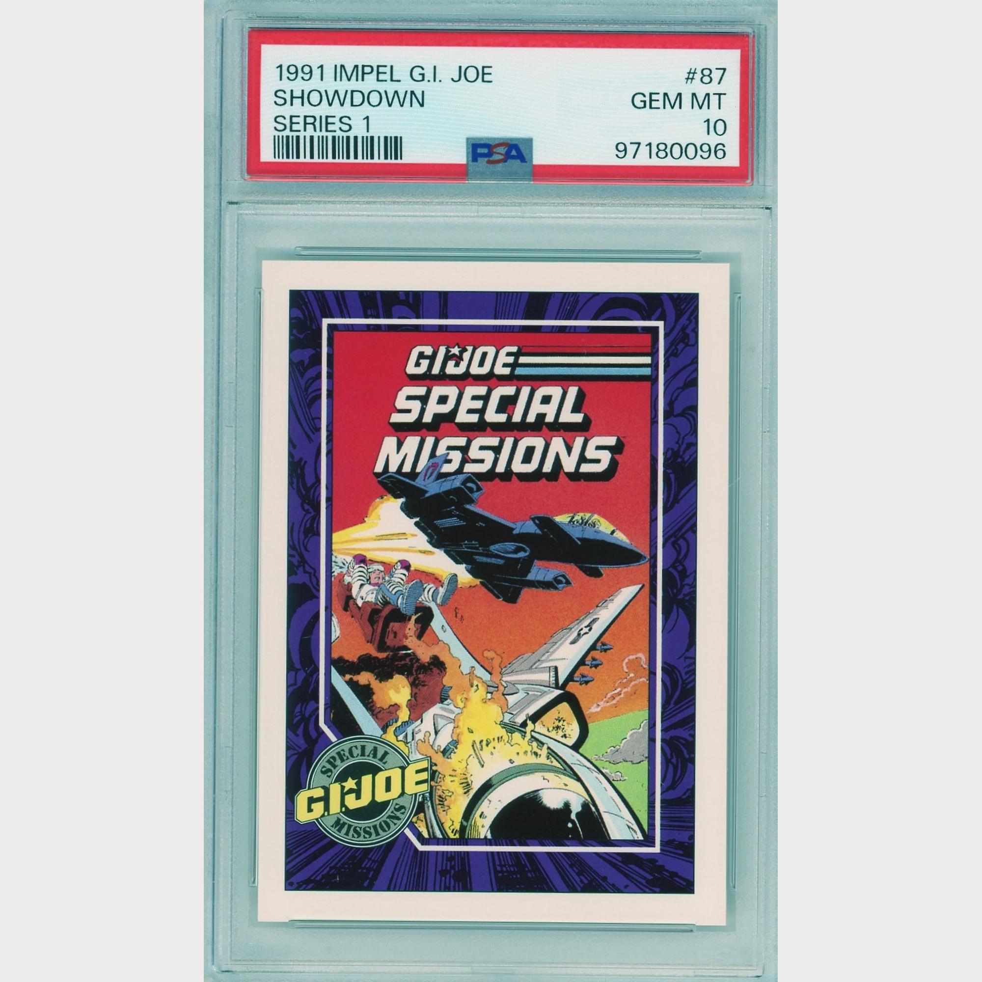 1991年 G.I.ジョー ショーダウン #87 PSA 10 GEM MINT | インペル 