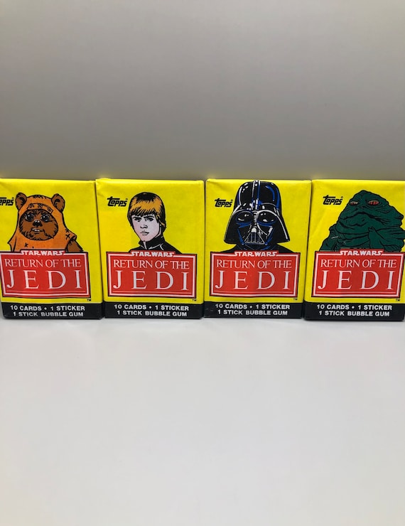 1983 スターウォーズ ジェダイの帰還 シリーズ 1。Topps