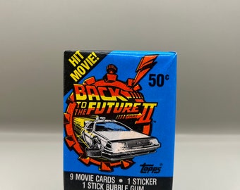 1989 Back to the Future II Topps Trading Cards: Complete Set, 88