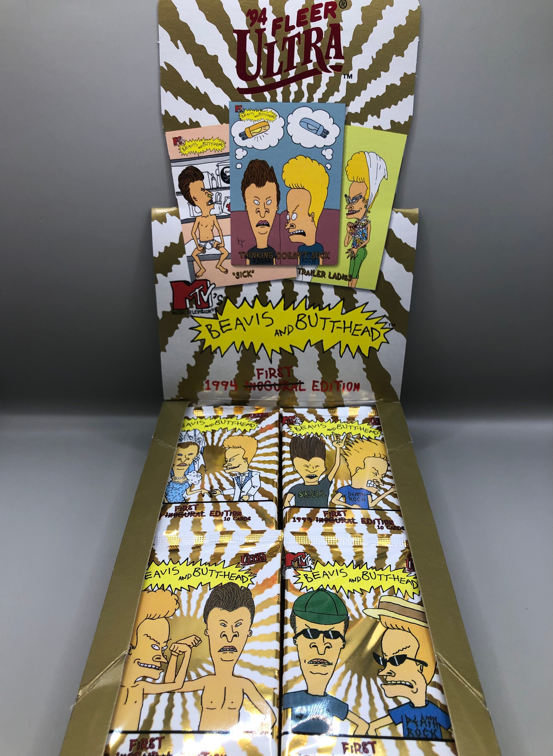 【USA】ビーバス &バッドヘッド　トレーディングカード 1994 Fleer Ultra Beavis and Butt-Head Trading Card (1