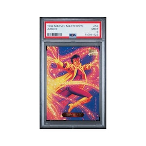 1994年 マーベル・マスターピース #58 ジュビリー – PSA 9 新品同様 マーベル・トレーディングカード