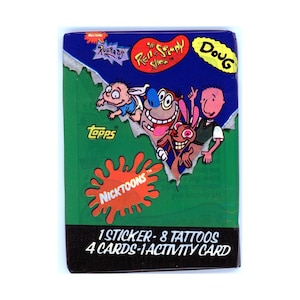 Nickelodeon Trading Cards - Etsy
