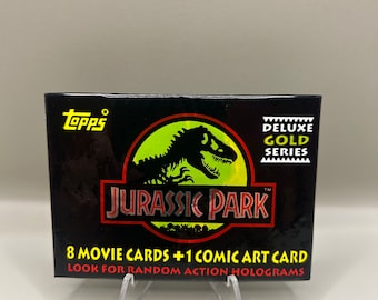 1 Pack of Jurassic Park the Lost World Vintage Trading Cards. 6