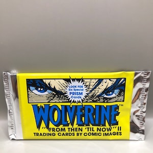 Cartes à collectionner Wolverine 1992 « From Then Til Now Series II » 1 paquet scellé. Émerveillement