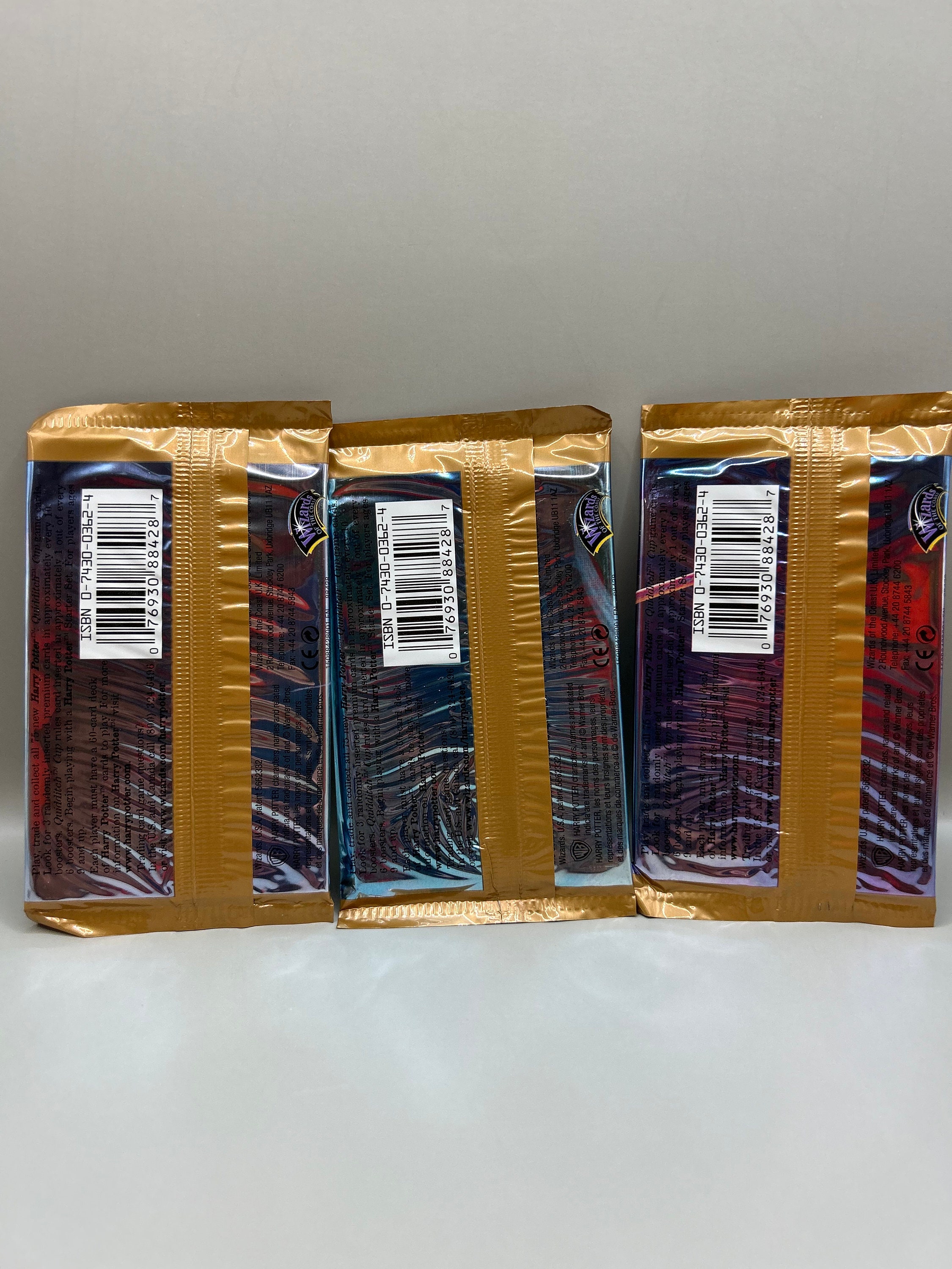 Harry Potter Trading Cards Quidditch Cup (1) Booster Pack From