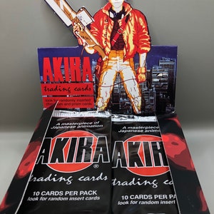 1994 Cartes à collectionner Akira (1) paquet non ouvert Manga Anime/Katsuhiro Otomo Artiste