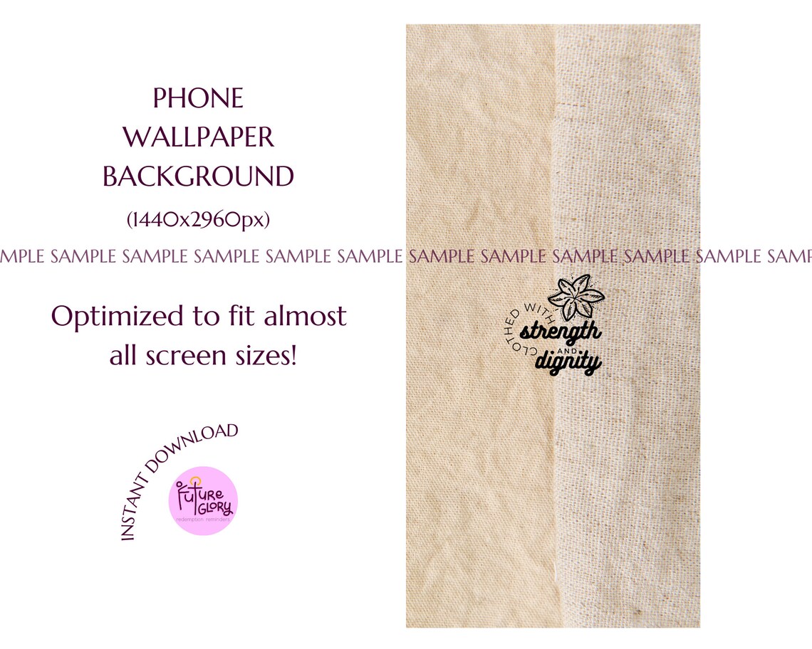 Proverbs 31 Woman Phone Wallpaper Christian Bible Verse - Etsy