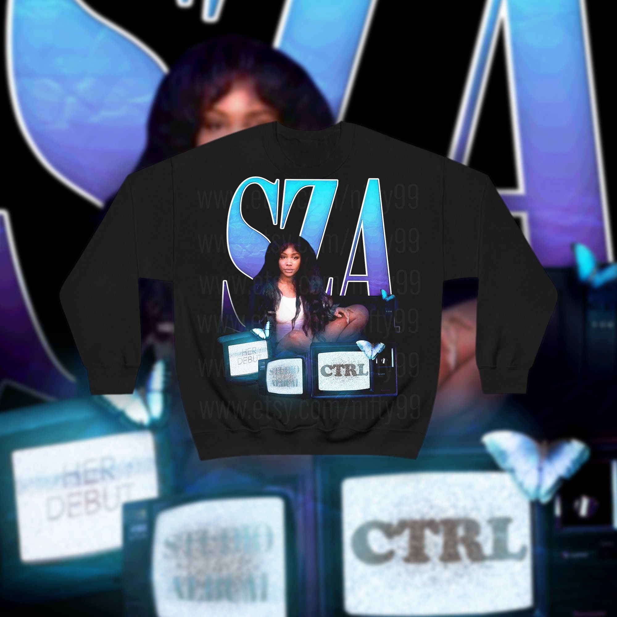 Discover SZA Ctrl Sweatshirt