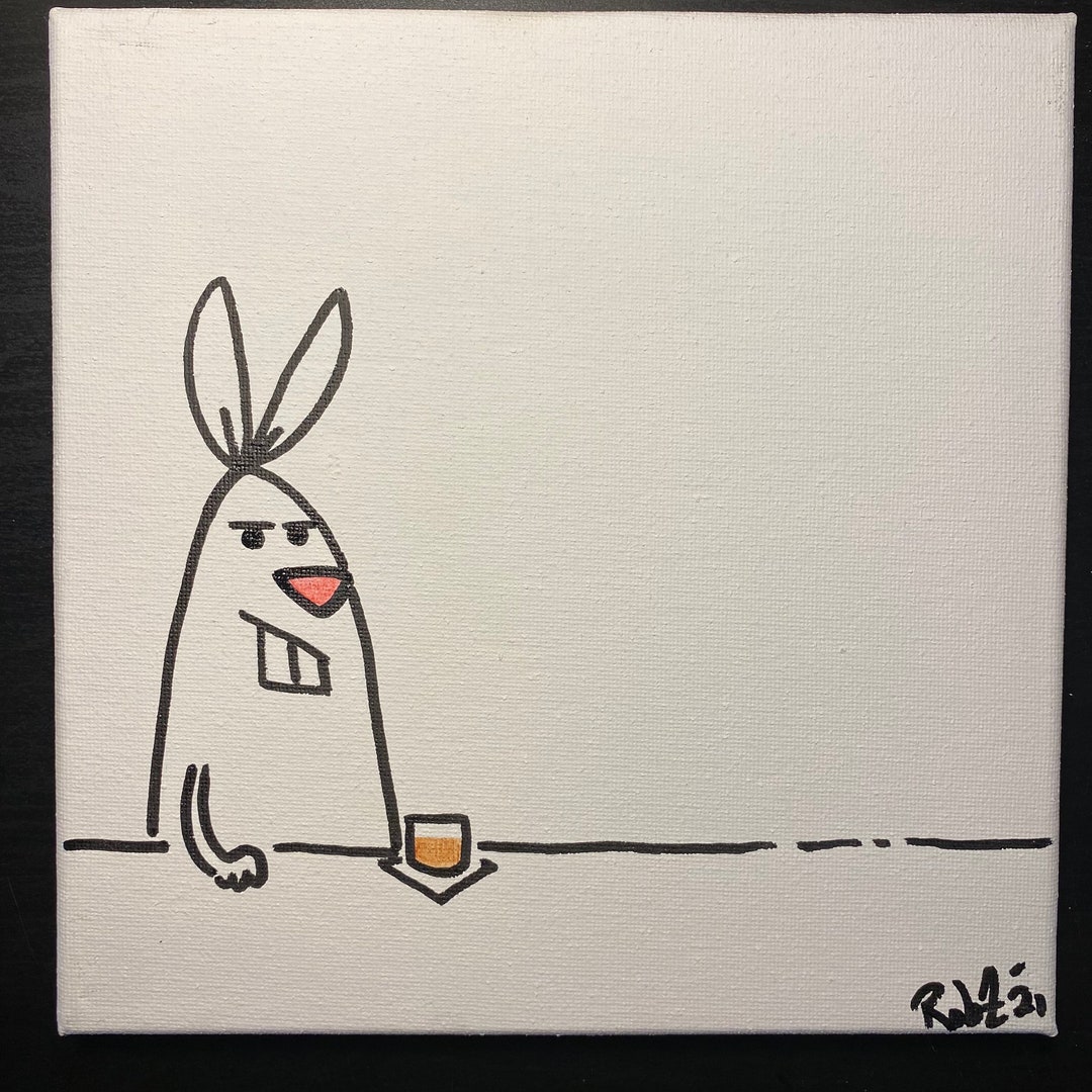 Bunny Whiskey - Etsy