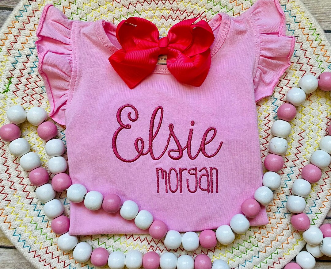 Baby Girl Bubble Name Reveal Gender Reveal Etsy