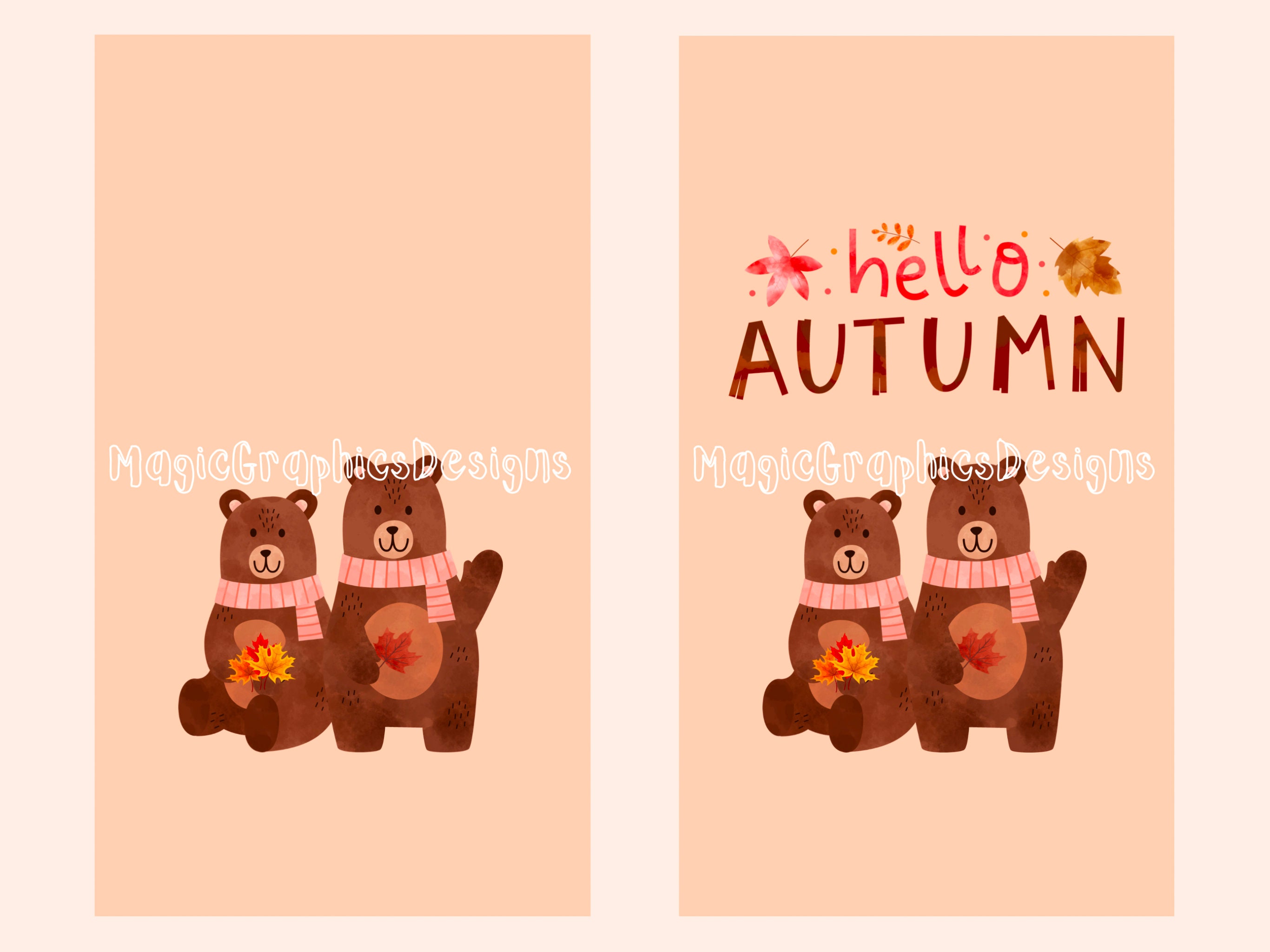 Cute Fall Themed iPhone Wallpapers - Etsy