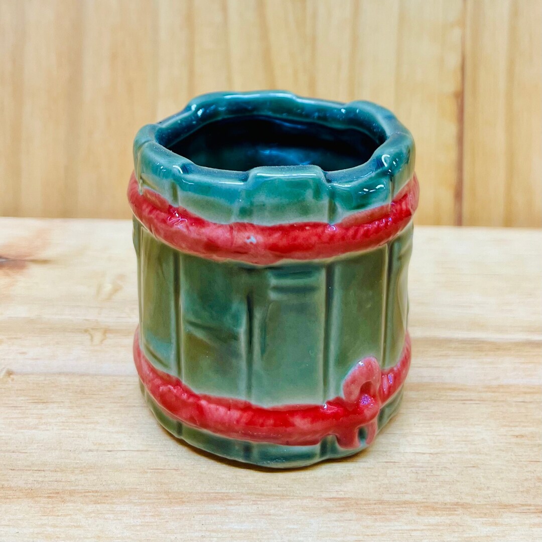 Lucky Bamboo Ceramic Vase Etsy