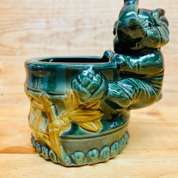 Elephant Bamboo Vase Etsy