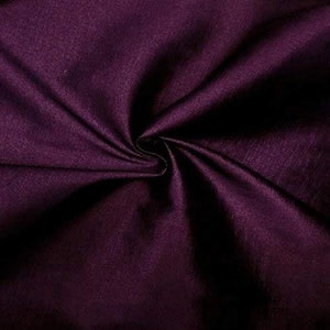Medium Weight Stretch Two Tone Taffeta Fabric, Sold By The Yard. Plum