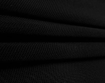 58/59" Wide Spandex Stretch Solid Nylon Power Mesh Fabric