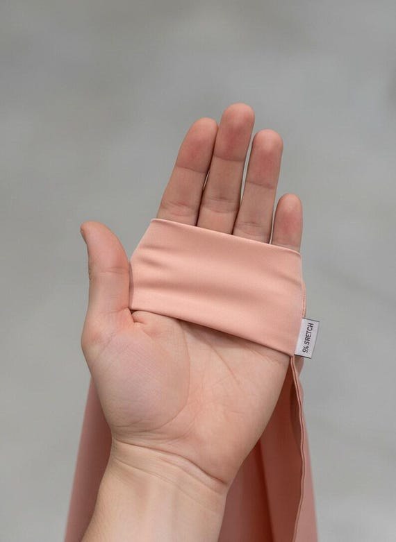 Rose Pink Satin Matte Stretch Lamour Fabric, 58" Wide for Apparel.