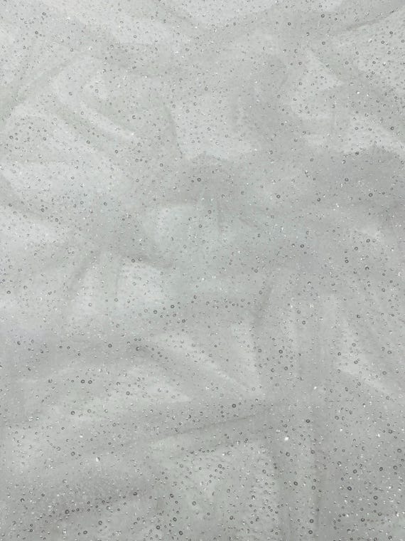 White All Over Luxury Beaded Mesh with Pearls, Sequins for Wedding Dresses, Prom Gowns