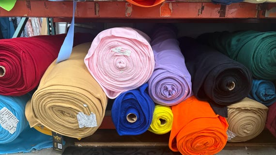 Solid Polar Fleece Fabric Sold by the yard 58" Wide| Antipilling 245GSM |Medium Soft Weight |Blanket Supply, DIY, Décor,